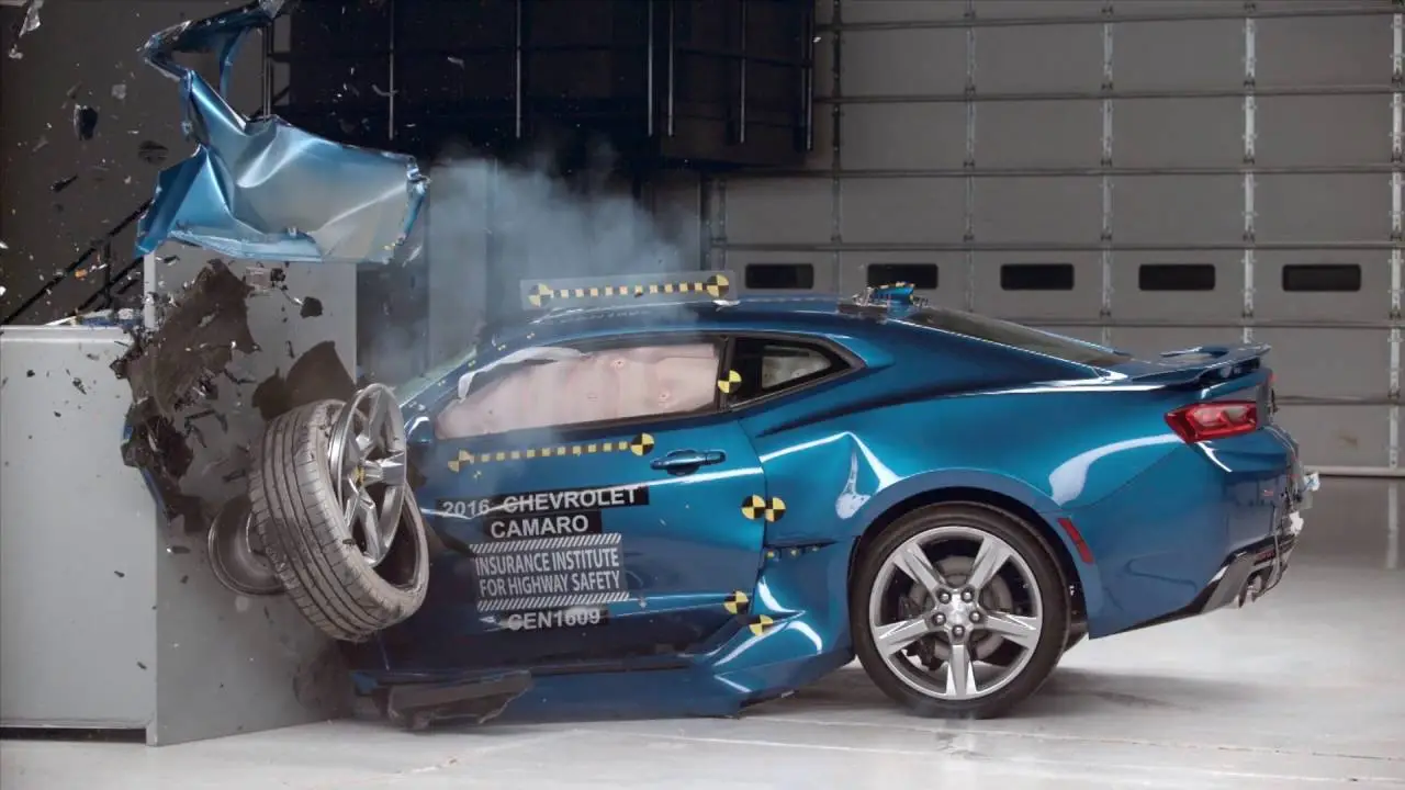 Experience General Motors' Commitment to Safety at Crash Proving Grounds 4 General Motors Car Crash Test