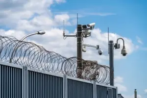 Empower US Post Office Security with Extended PoE Video Surveillance 6 State Penitentiary Security cameras