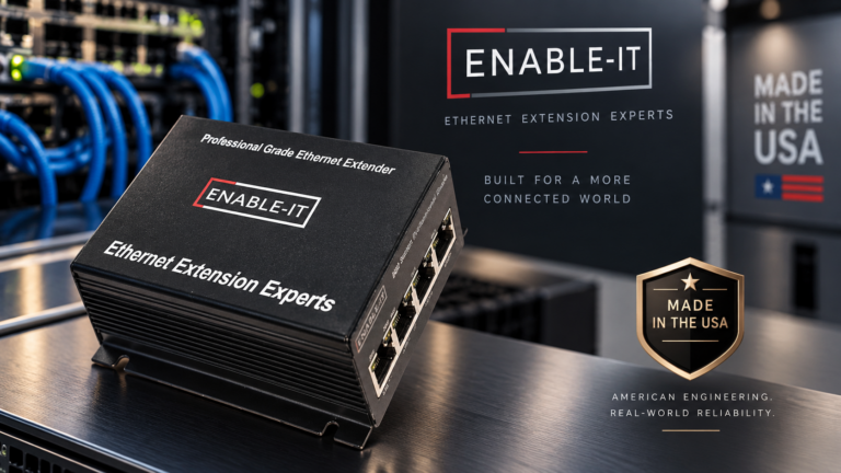 Secure Encryption by EnableIT - Ethernet Extender With Extended Encryption