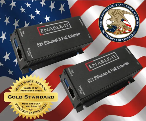 821 Mission Critical Ethernet LAN Extender 3 821 Ethernet Extender for the use of Thyssenkrupp Elevator standard Made in USA