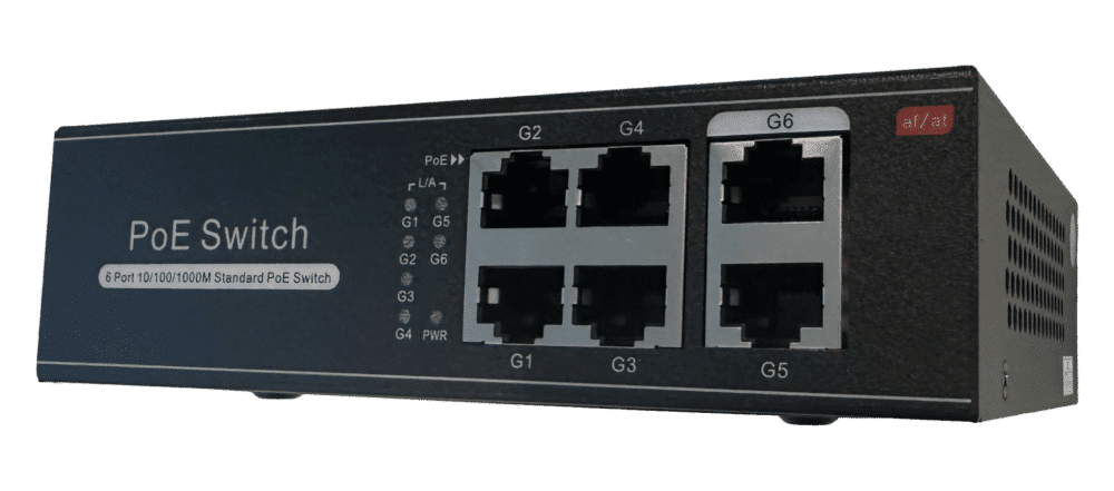 Power over Ethernet PoE Switch 2 Enable-IT 8805 6 Port Gigabit PoE Switch