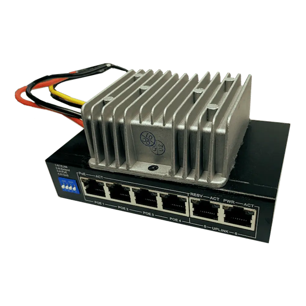 Enhanced Police LPR Surveillance Nationwide - Empowers Security 1 Enable-IT 8805M Mobile Gigabit PoE Switch Automotive Marine