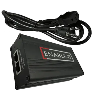 Enable-IT 360 61W 56V Gigabit PoE Injector