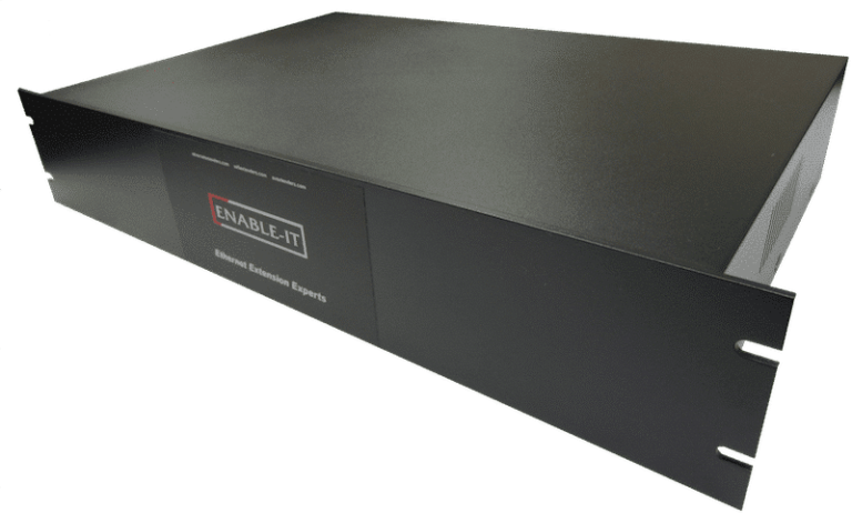 Industrial PoE Extender Rackmount DSLAM To 4,000FT 3 Enable-IT 3600R