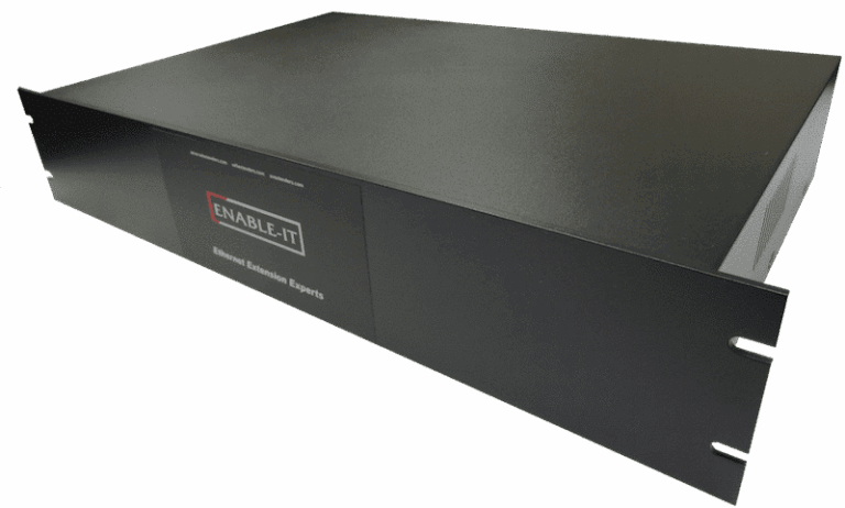Industrial PoE Extender Rackmount DSLAM To 4,000FT 3 Enable-IT 3600R