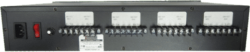 Industrial PoE Extender Rackmount DSLAM To 4,000FT 4 Enable-IT 3600R Rear