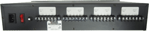 Industrial PoE Extender Rackmount DSLAM To 4,000FT 4 Enable-IT 3600R Rear