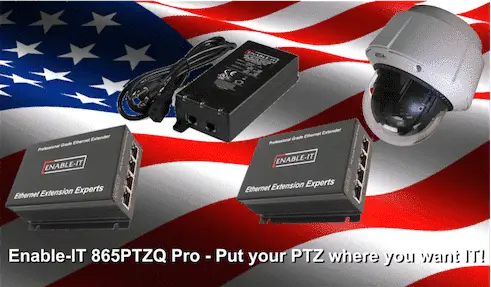 How PoE IP Cameras Can Help Business Feel Safer & Secure 3 865 PTZ Q PRO for PoE IP Camera