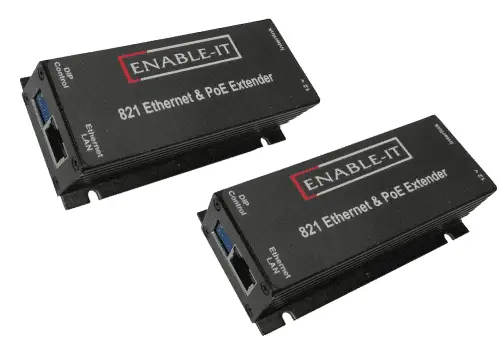 821 Mission Critical Ethernet LAN Extender 5 Enable-IT 821 Ethernet Extender Kit