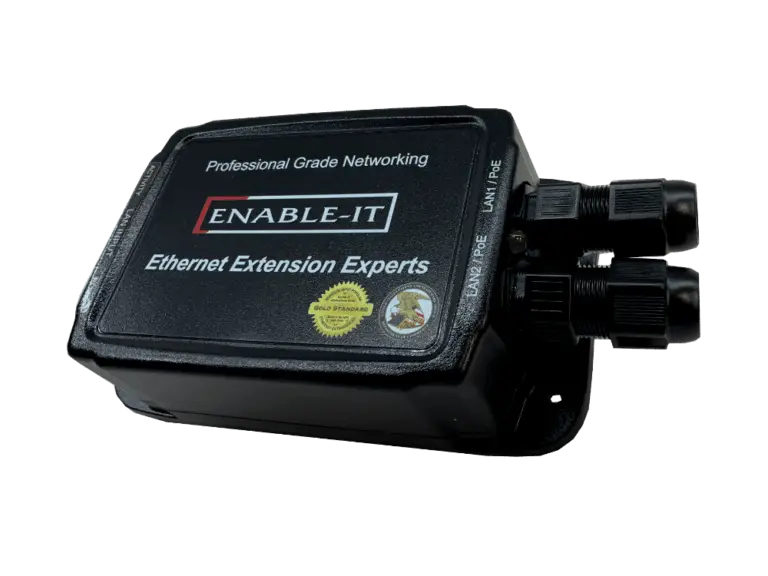 Enable-IT 2018 W Case IP68 Rated Outdoor Waterproof Gigabit Extender