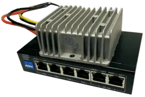 Police Vehicles Nationwide Get LPR Vision 3 Enable-IT 8805M Mobile Gigabit PoE Switch Automotive Marine