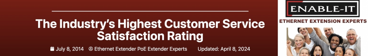 The Industry’s Highest Customer Service Satisfaction Rating Banner