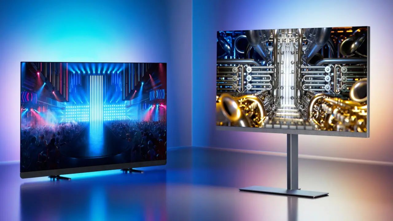 OLED and LED screen panels PoE Powered by EnableIT
