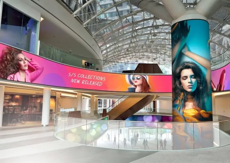 PoE Enabled Digital Signage