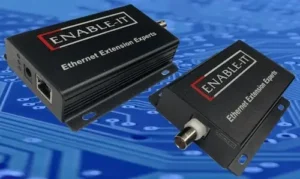 Enable-IT 860XC Gigabit Coax Ethernet Extender Kit Ethernet to Coax / Coax to Ethernet Adapters Ethernet over Coax