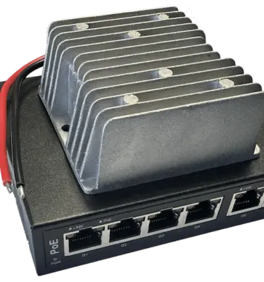 Enable-IT 8805M 6 Port Gigabit PoE Switch 12V DC Powered