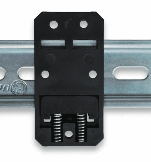 4Pcs 1.69 Width Universal DIN Rail Mounting Clip,Rail Clip,Aluminium