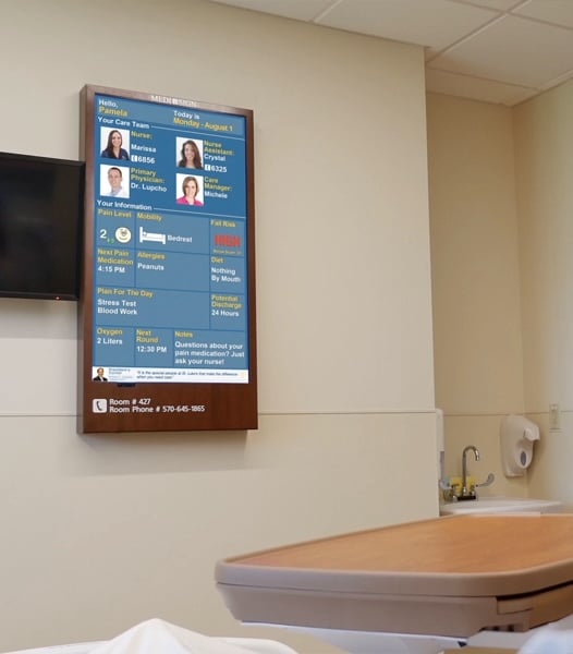 MediSign Patient Room Display