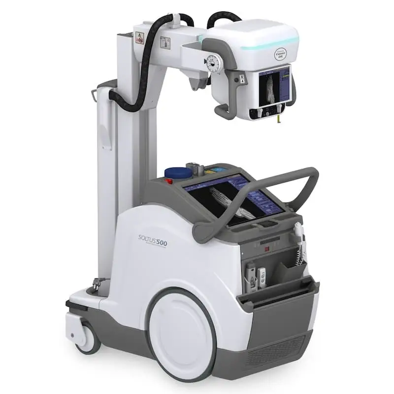 Mobile Digital X-Ray Machine Network Attached