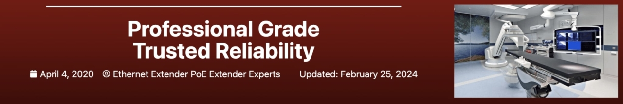 Professional Grade Trusted Reliability Banner