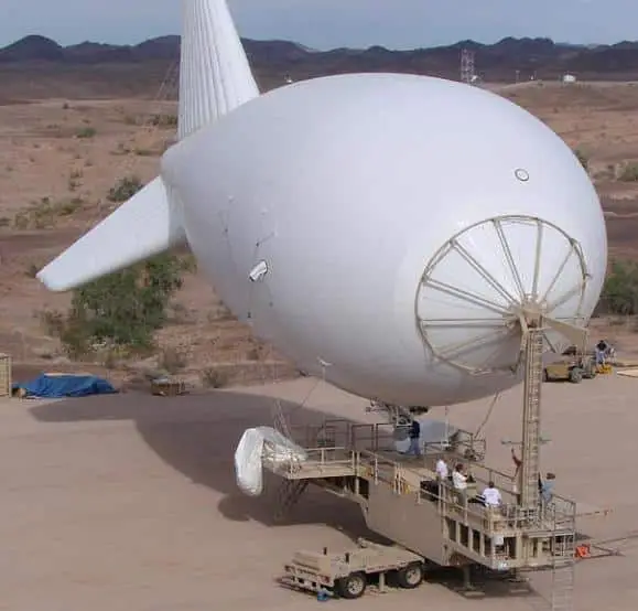 Incredible Tethered Aerial Drones For Surveillance in 2024 1 Tethered Aerostat blimp