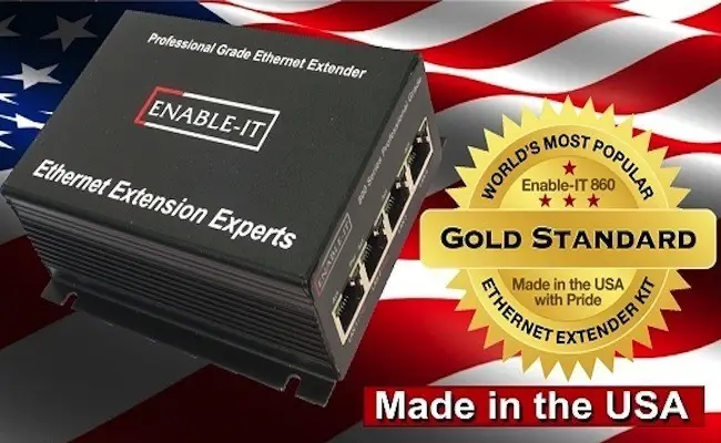 Why Enable-IT We Are # 1 The Ultimate Ethernet Extender & PoE Extender 3 860 PRO Ethernet Extender