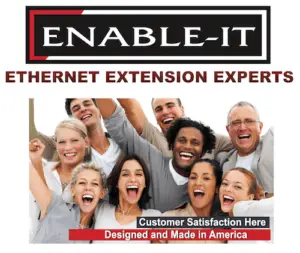 Why Enable-IT We Are # 1 The Ultimate Ethernet Extender & PoE Extender 6 customer-satisfaction logo