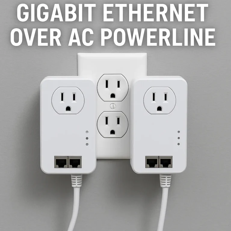 860 GAC Gigabit Ethernet over AC Powerline