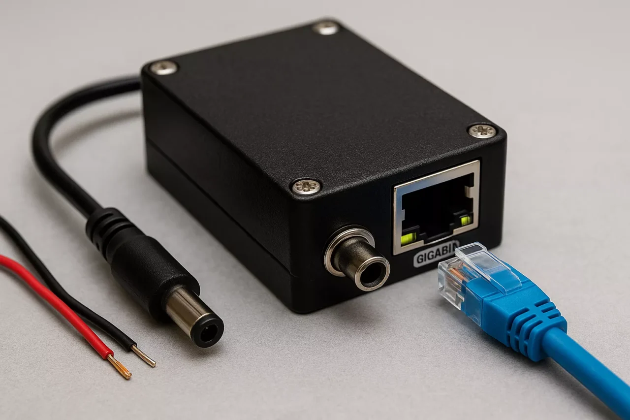 Gigabit Ethernet Over DC Voltage Tether 1