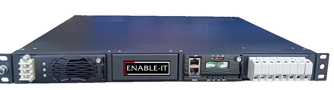 8808 SFP DSLAM Chassis (Add up to 8 modems) 3 8-port 1800W DC Rectifier