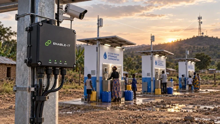 Enable-IT in Clean Water Disaster Relief Infrastructure for Crisis and Sustainability