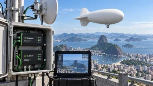 Communications Over Existing High-Powered Tethers: Undersea and Aerial Applications