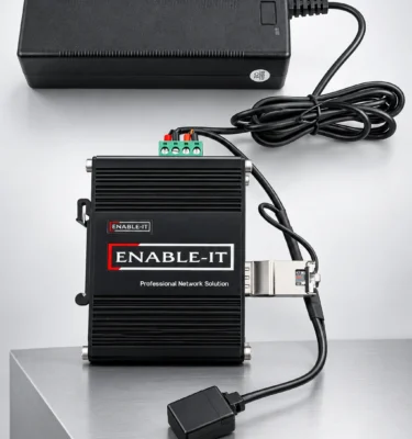 Dual Port Industrial Gigabit SFP Transceiver