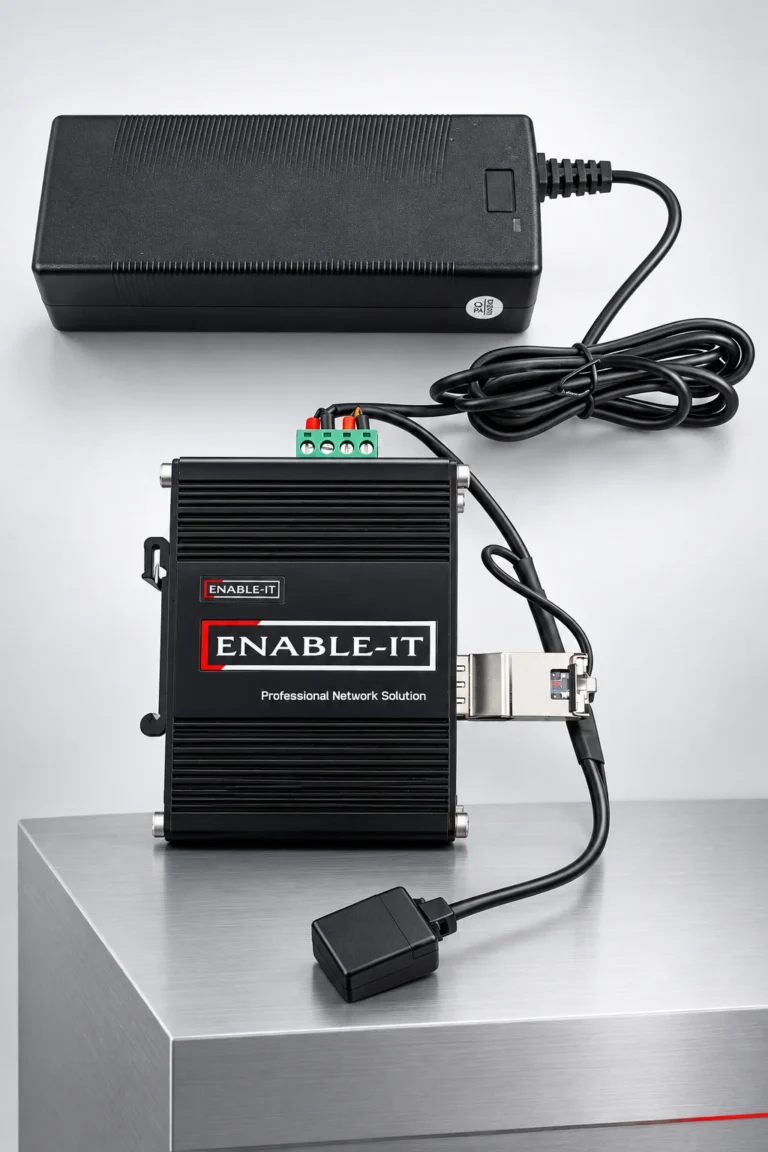 Dual Port Industrial Gigabit SFP Transceiver