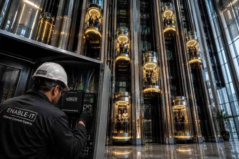 Exceeding Global Safety Standards for Elevator Communications