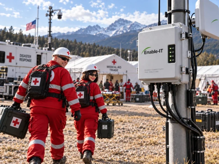 Emergency Medical Disaster Relief aided by Enable-IT PoE