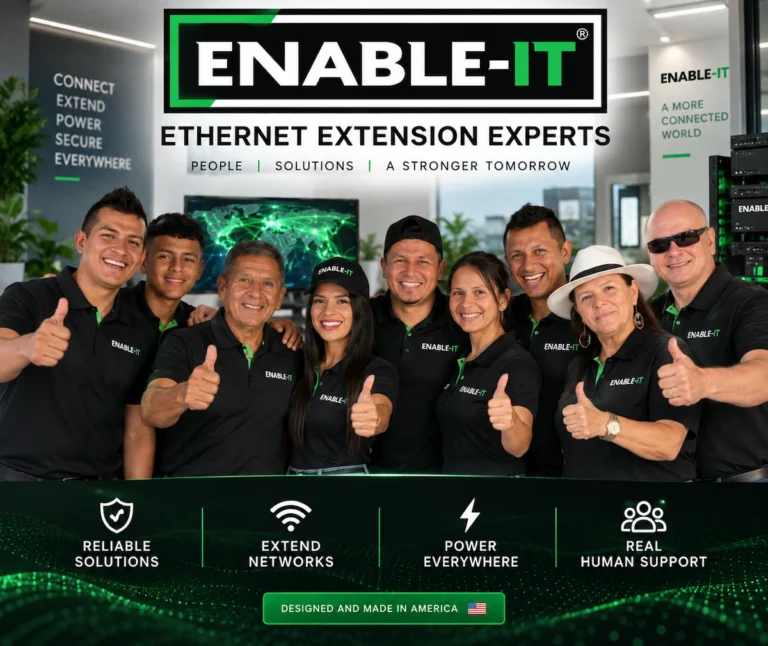 Enable-IT Ethernet Extender & PoE Extender Solutions