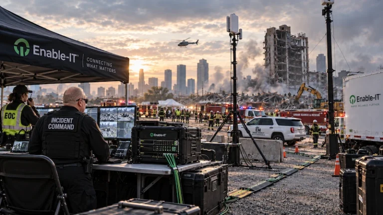 Seismic Activity Prediction and Disaster Recovery - Enable-IT Ethernet and PoE Extender Technology Uses