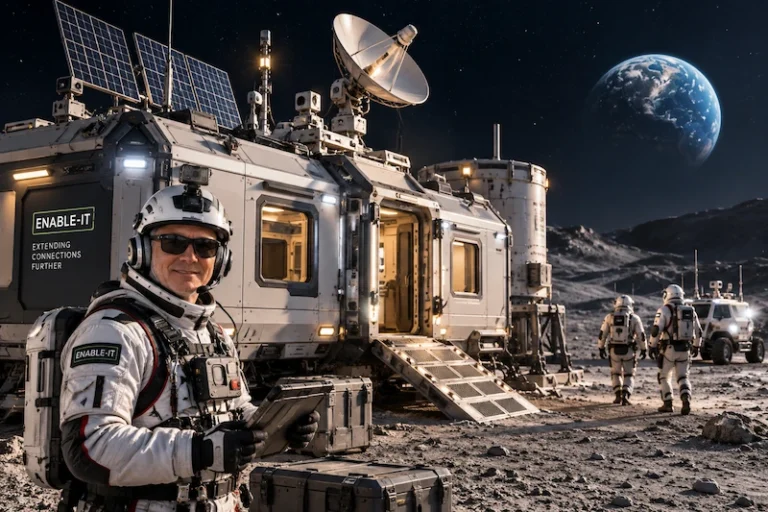 Exciting Lunar Moon Base Connectivity for 2024 and Beyond