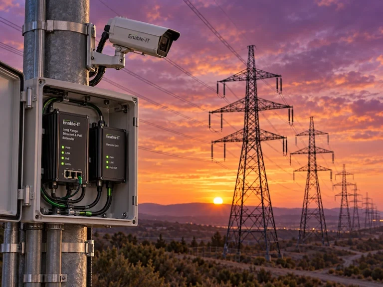 Enable-IT Powerline Ethernet Extenders High Voltage Data