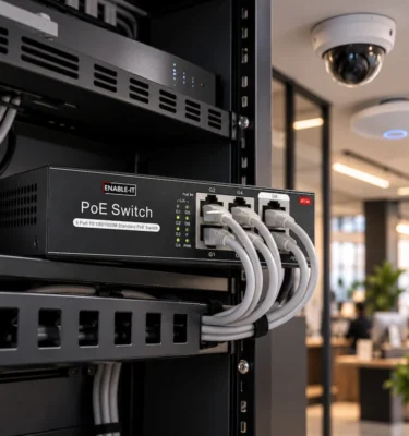 Enable-IT-8805-Gigabit-PoE-6-Port-Switch Front